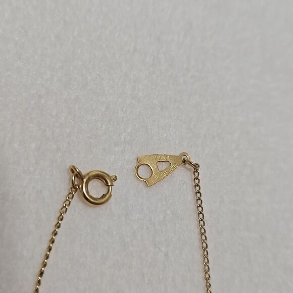 Vintage Gold And Diamond Heart Necklace - Picture 2 of 6